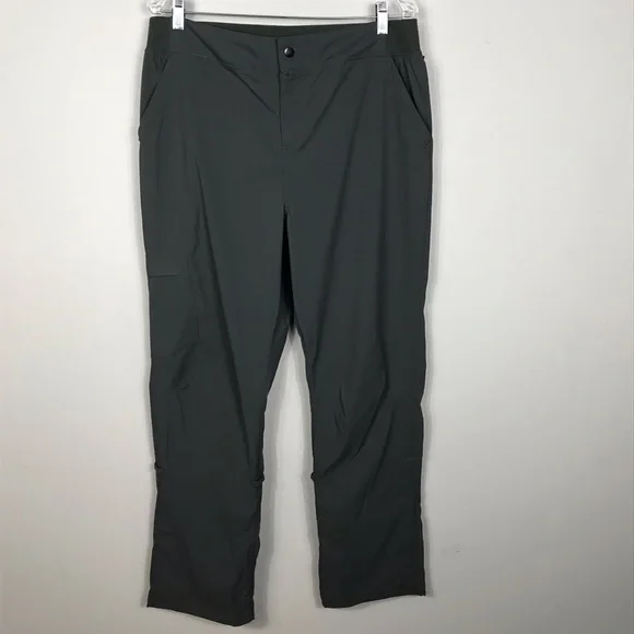 Te Verde Womens Green Stretch Cargo Pants Convertible Length Outdoorsy Sz XL NWT - Picture 1 of 16